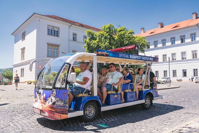 Picture 1 for Activity Budapest: Official Buda Castle Electric Hop-On Hop-Off Bus