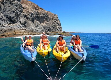 Kayak et plongée en apnée avec les tortues