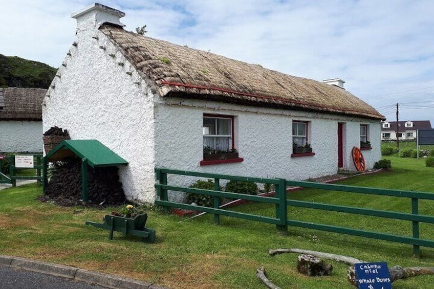 Thatched cottage Glencolmcille, Co. Donegal