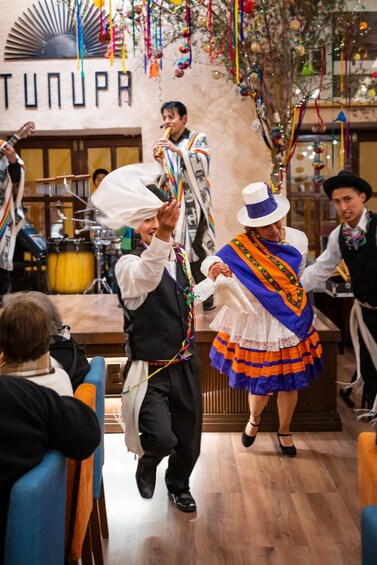 Picture 3 for Activity Cusco: Folkloric Andean Show & 3-Course Dinner at Tunupa