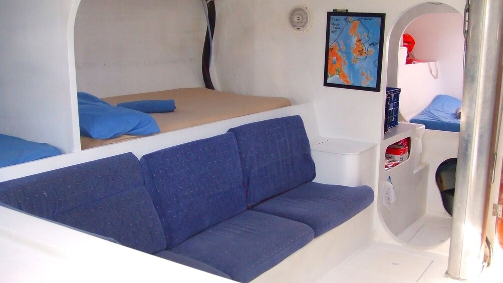 Show item 4 of 5. Galley in a Sailboat