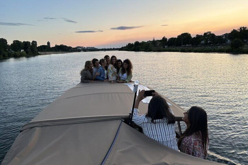 Heidelberg: exclusive private boat trip for up to 12 guests
