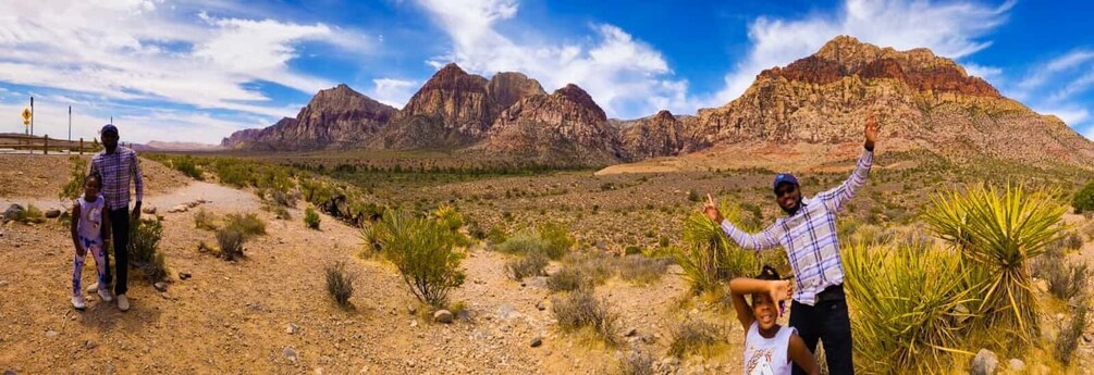 Picture 4 for Activity Las Vegas: Mojave, Red Rock Sign and 7 Magic Mountains Tour
