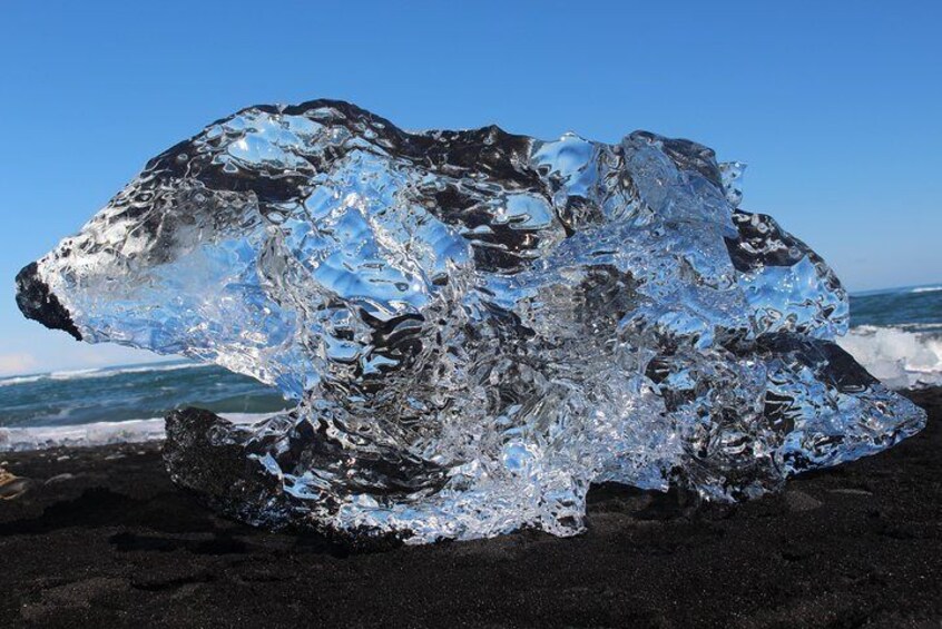 Jökulsárlón Glacier Lagoon, Diamond Beach and secret glaciers (from Djúpivogur)