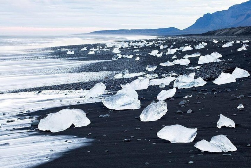 Jökulsárlón Glacier Lagoon, Diamond Beach and secret glaciers (from Djúpivogur)