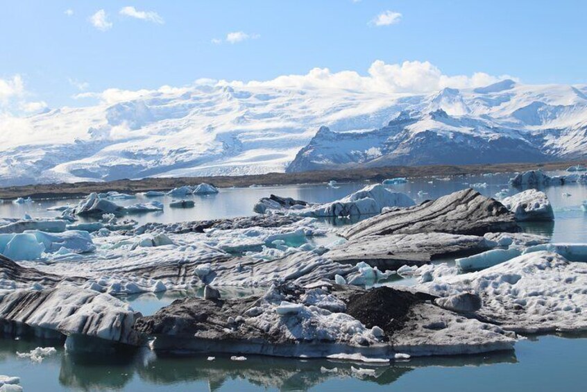 Jökulsárlón Glacier Lagoon, Diamond Beach and secret glaciers (from Djúpivogur)