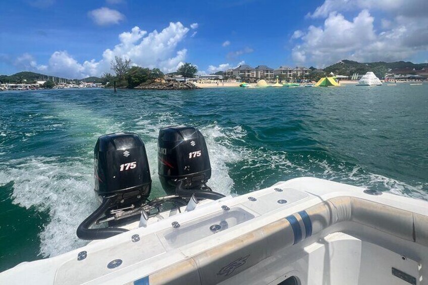 Private Sunset Cruise in Caribbean in St. Lucia