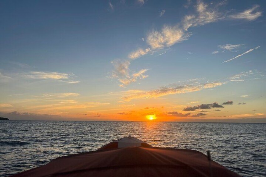 Private Sunset Cruise in Caribbean in St. Lucia