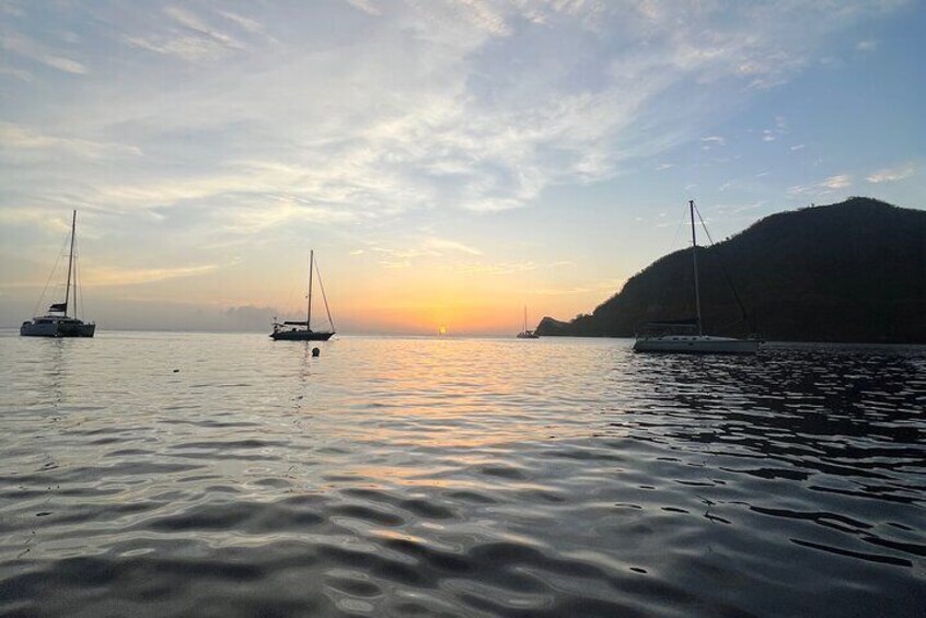 Private Sunset Cruise in Caribbean in St. Lucia