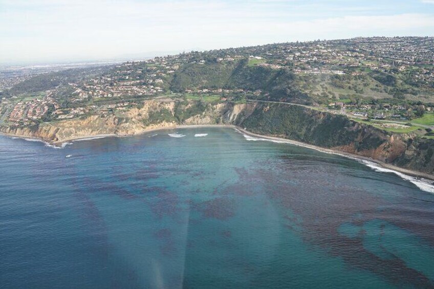 Private Helicopter Tour of Rancho Palos Verdes, Los Angeles, and Long Beach