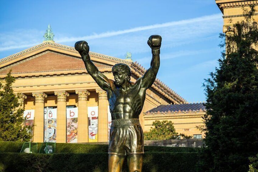 The famous Rocky Statue