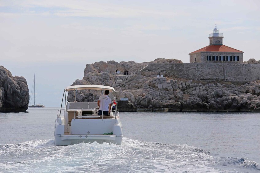 Picture 4 for Activity Dubrovnik: Private Elaphite Islands Speedboat Tour