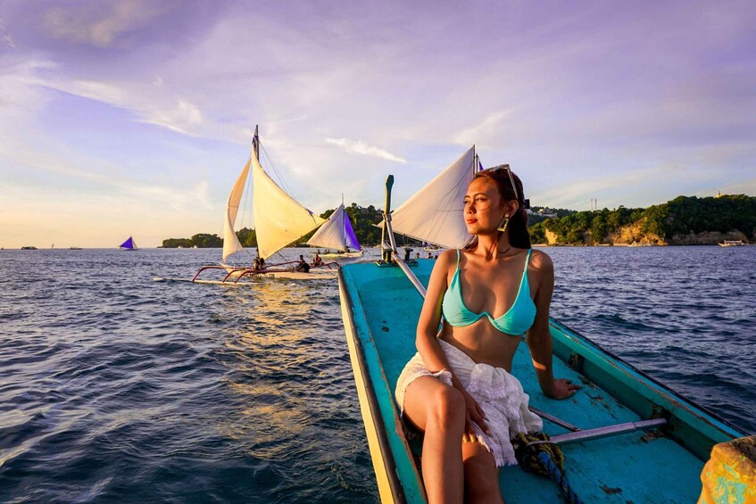 Picture 1 for Activity Boracay: Sunset Cruise with Water Activities