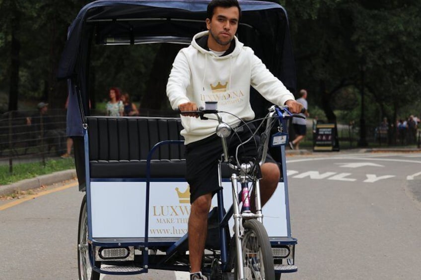 pedicab tour central park 45 minutes 