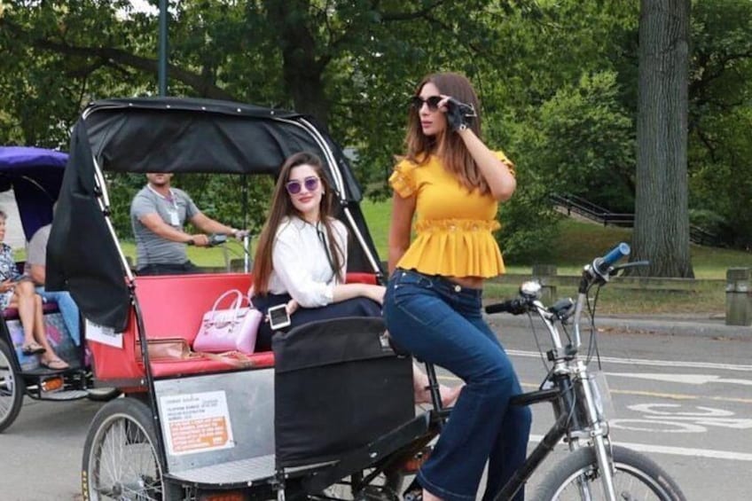 pedicab tour central park 45 minutes 