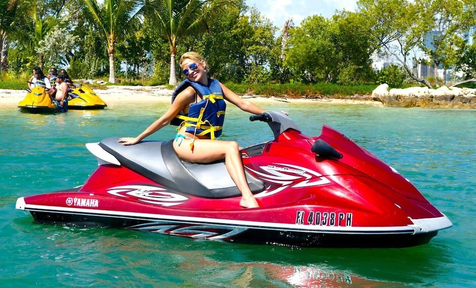 Picture 3 for Activity Miami: 1-Hour Jet Ski City Tour