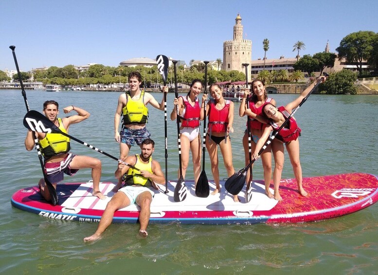 Picture 2 for Activity Seville: Group Giant Paddle-Boarding Session