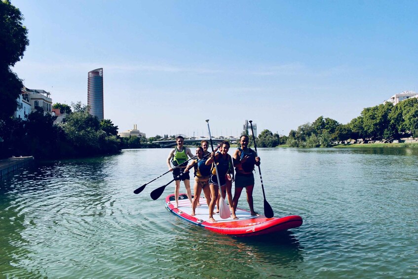 Picture 3 for Activity Seville: Group Giant Paddle-Boarding Session