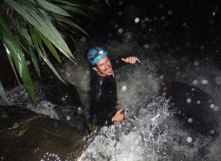 Picture 5 for Activity Raglan: Sunset Canyoning Tour and Glowworm Experience