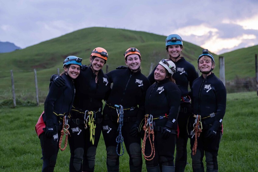 Picture 5 for Activity Raglan: Sunset Canyoning Tour and Glowworm Experience