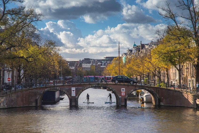 Picture 2 for Activity Amsterdam: 2-Hour Stand Up Paddle Board Tour