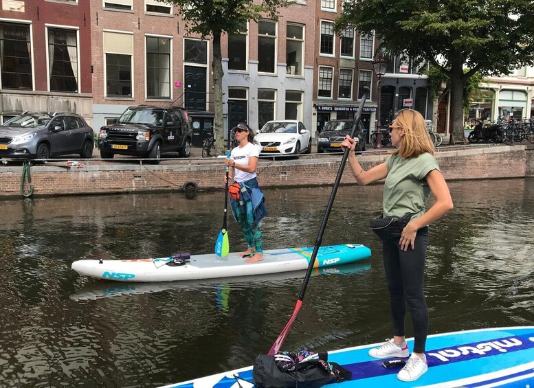 Picture 9 for Activity Amsterdam: 2-Hour Stand Up Paddle Board Tour