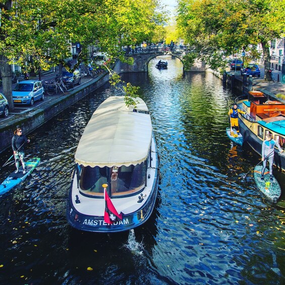 Picture 4 for Activity Amsterdam: 2-Hour Stand Up Paddle Board Tour