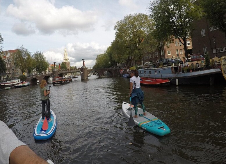 Picture 12 for Activity Amsterdam: 2-Hour Stand Up Paddle Board Tour