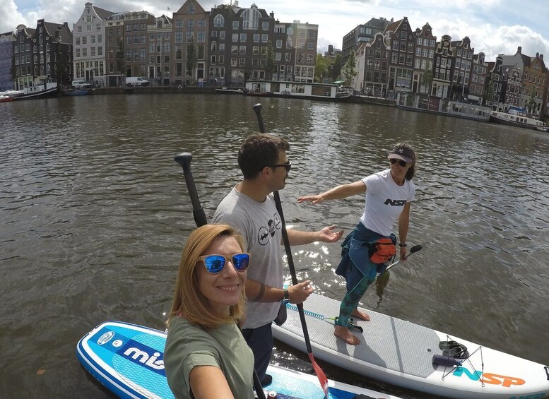 Picture 11 for Activity Amsterdam: 2-Hour Stand Up Paddle Board Tour