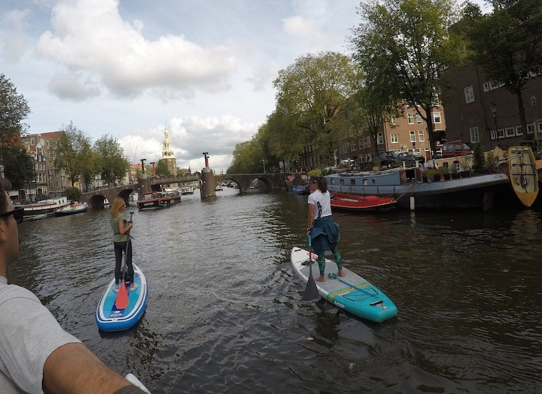 Picture 12 for Activity Amsterdam: 2-Hour Stand Up Paddle Board Tour