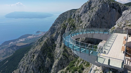 Von Makarska aus: Geführte Tour durch den Biokovo-Naturpark mit Skywalk