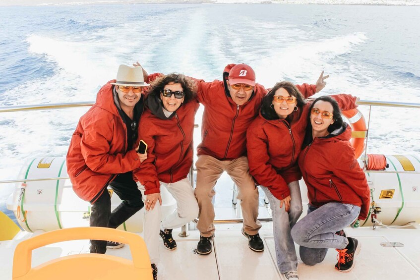 Picture 3 for Activity Puerto del Carmen: Dolphin-Watching Speedboat Tour with Swim