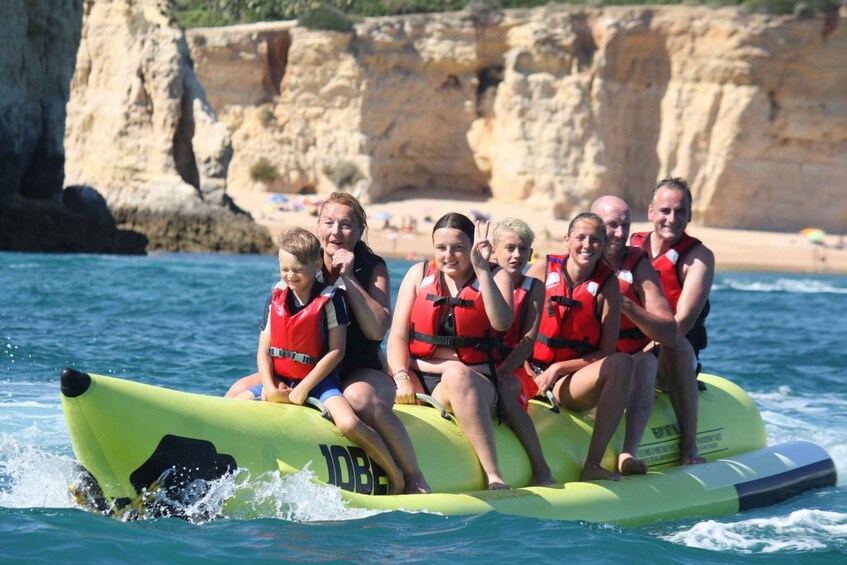 Picture 3 for Activity Armação de Pêra: Banana Boat Inflatable Ride