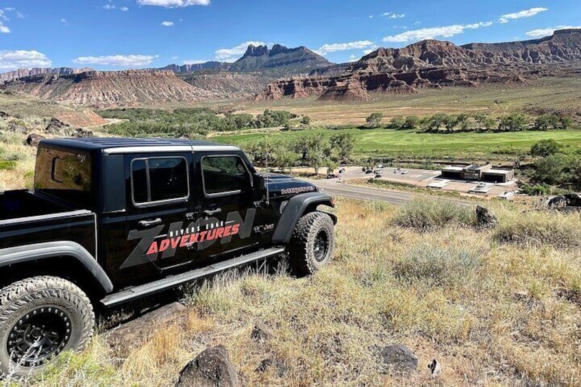 Spectacular views of the Virgin River basin 