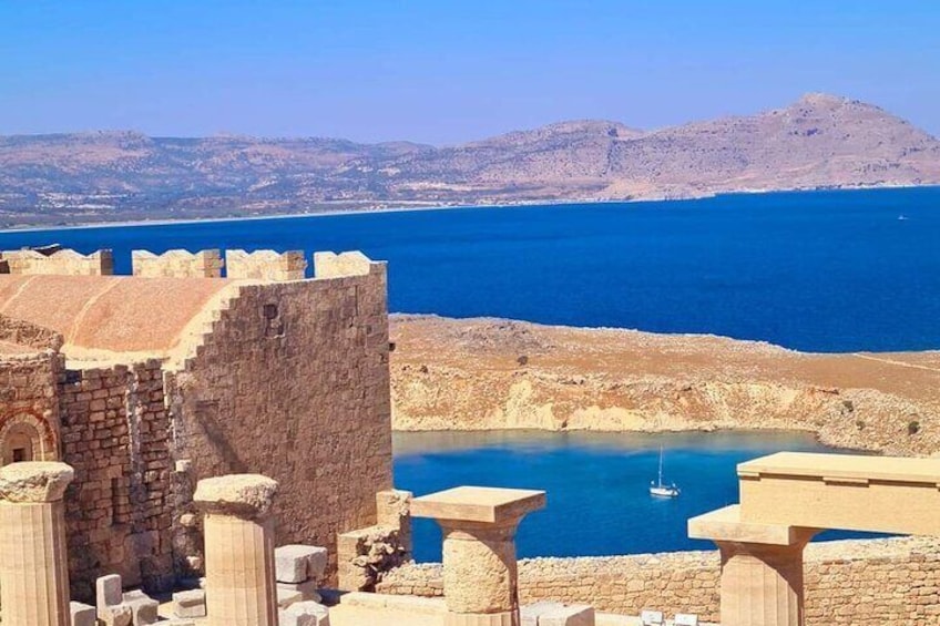 Rhodes Group Tour including Lindos, Old Town, Wine Tasting & Lunch