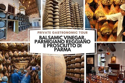 From Florence: Balsamic Vinegar, Parmigiano Reggiano & Prosciutto