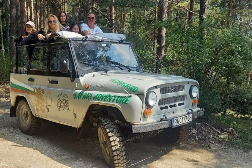 Half-Day Jeep Safari Adventure in Velingrad