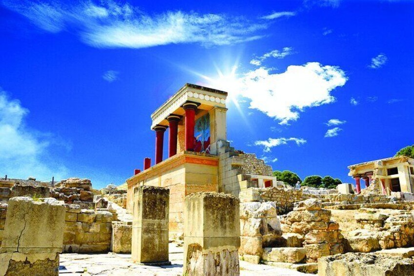 Skip the Line: Knossos Archaeological Site Admission Ticket