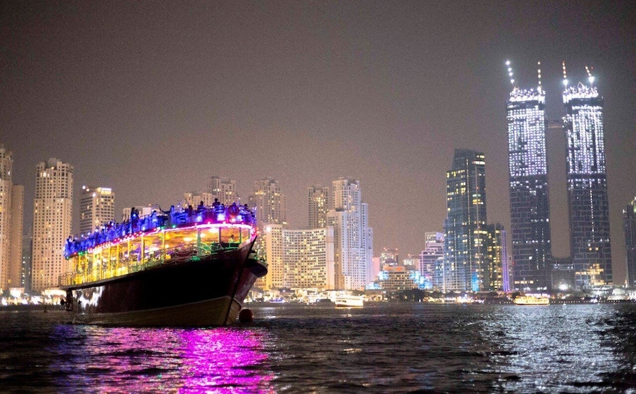 Picture 15 for Activity Dubai: 90-Min Dhow Dinner Cruise with Entertainer Shows