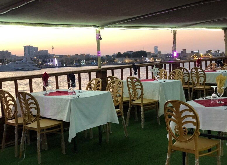 Picture 12 for Activity Dubai: 90-Min Dhow Dinner Cruise with Entertainer Shows