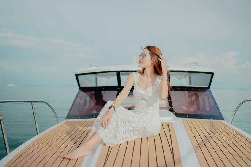 Picture 5 for Activity Krabi: Private 4 Islands & Sunset Dinner Luxury Speedboat