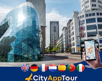 Eindhoven: Walking Tour with Audio Guide on App