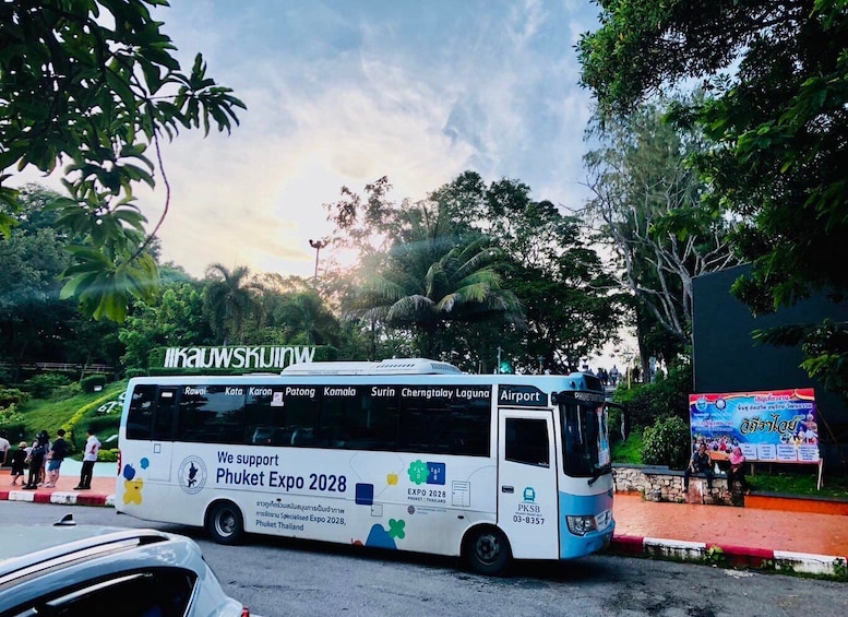 Phuket: Phuket Airport Bus Transfer from/to Kata Beach