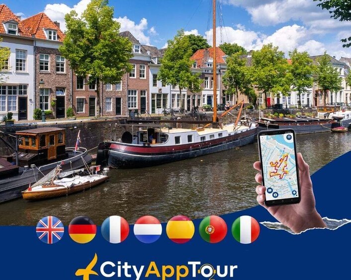 Den Bosch: Walking Tour with Audio Guide on App