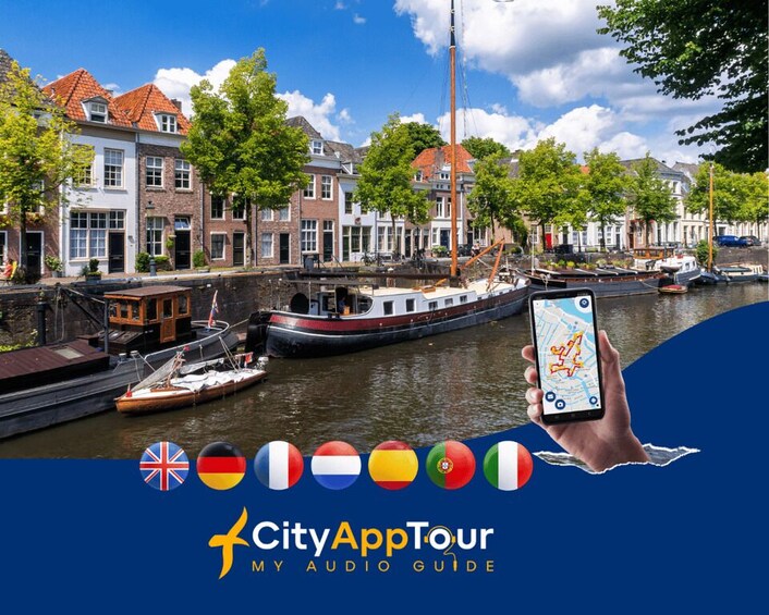 Den Bosch: Walking Tour with Audio Guide on App