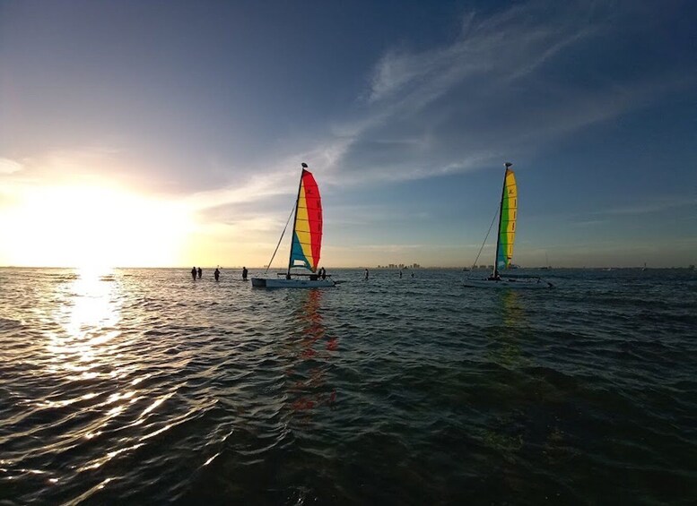 Picture 4 for Activity Miami: Intimate Sailing in Biscayne Bay w/ Food and Drinks