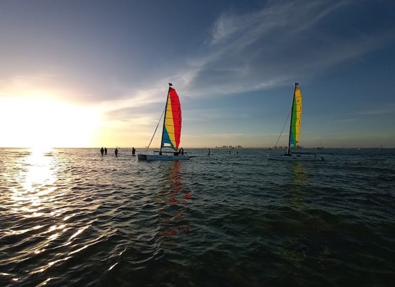 Picture 4 for Activity Miami: Intimate Sailing in Biscayne Bay w/ Food and Drinks
