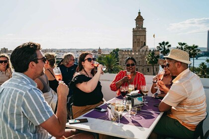 Sevilla: Sangrian maistelu kattonäköalalla