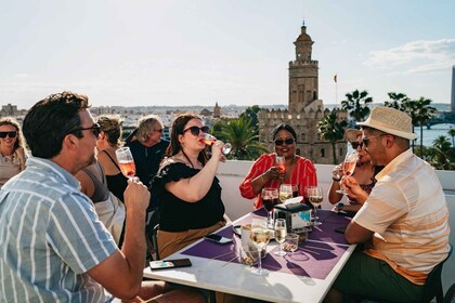 Sevilla: Sangria-smaking med utsikt over hustakene