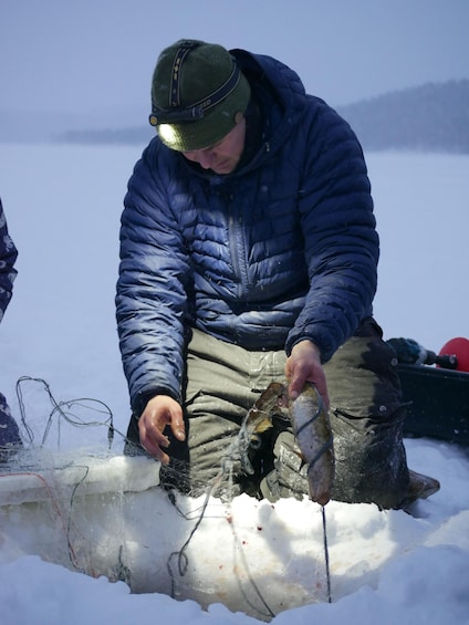 Picture 1 for Activity Ice Fishing & Open Fire Cooking